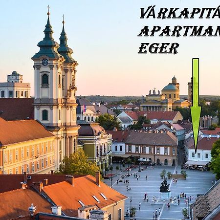 Varkapitany Apartman Eger Exteriör bild