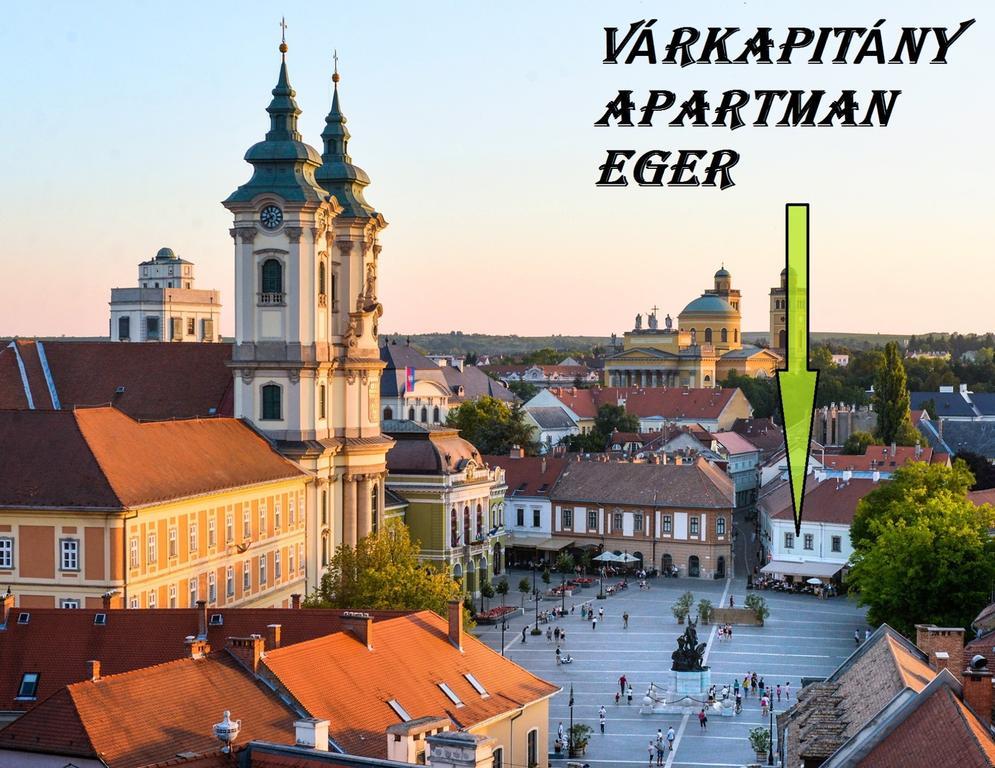 Varkapitany Apartman Eger Exteriör bild